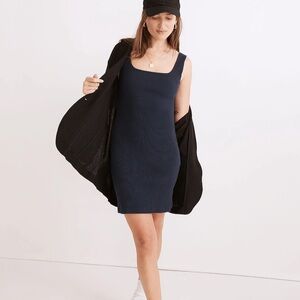 NWT Madewell Ribbed Dress Sz L